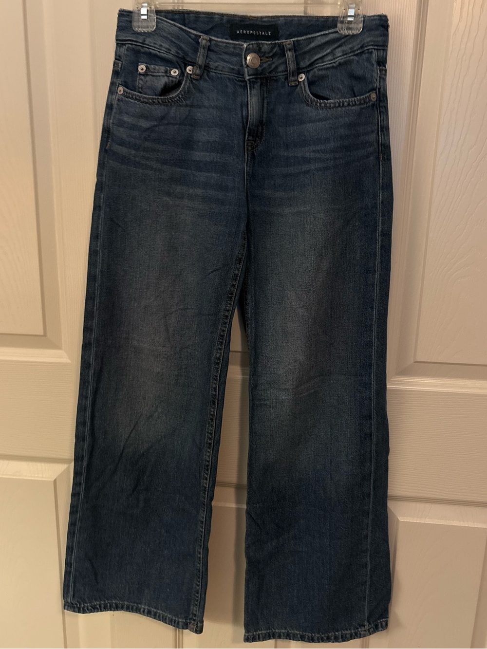 Aero baggy wide leg jeans 000 short
